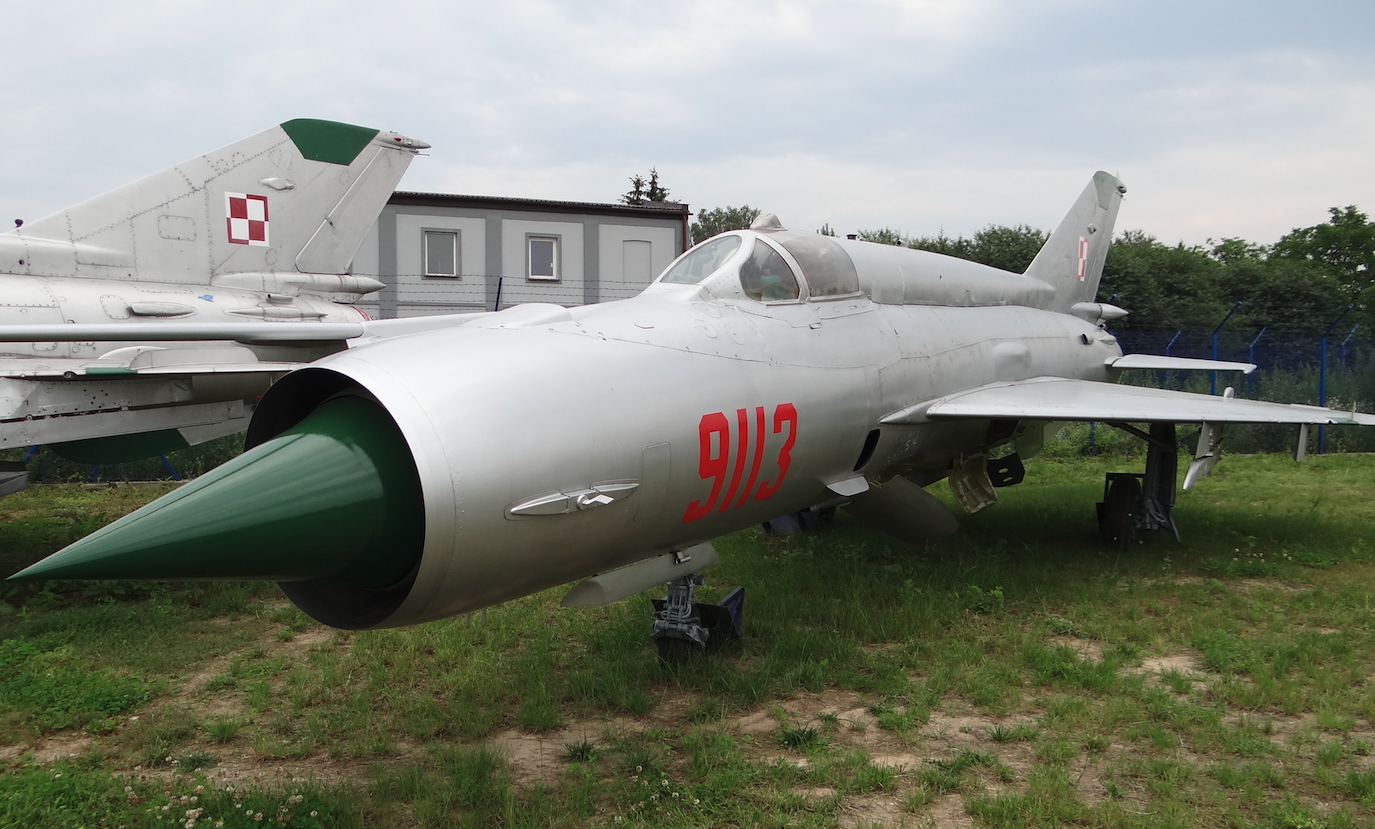 MiG-21 MF nb 9113. 2012 rok. Zdjęcie Karol Placha Hetman