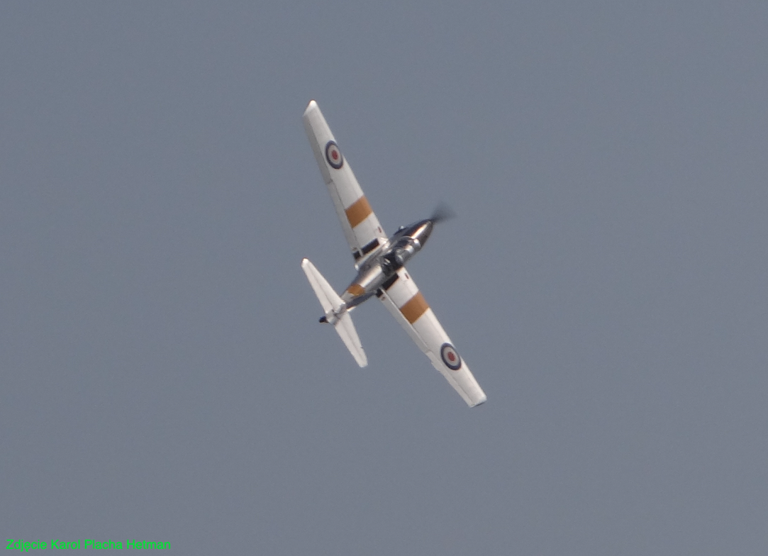 De Havilland Canada DHC-1 Chipmunk. 2019 rok. Zdjęcie Karol Placha Hetman