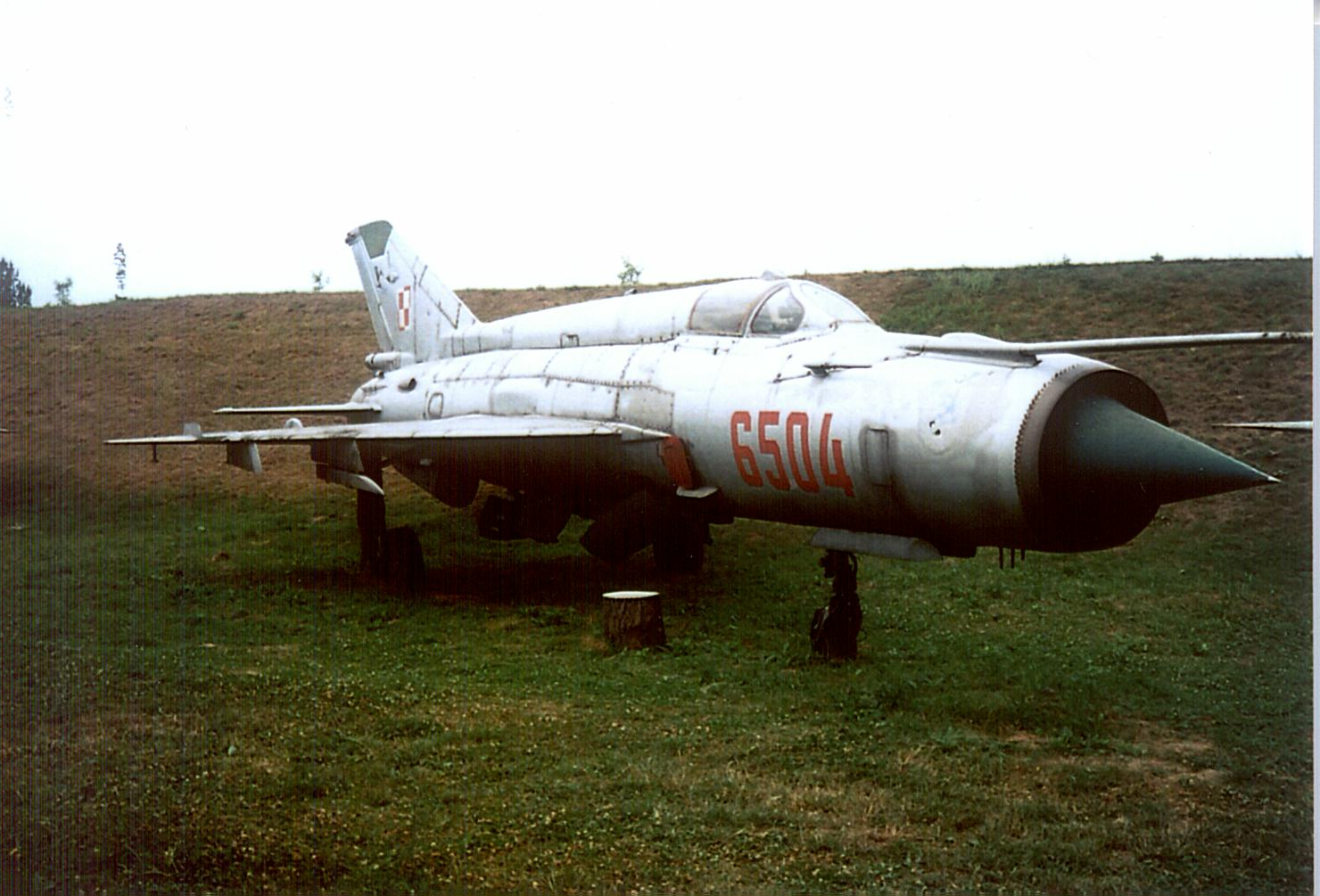 MiG-21 MF nb 6504. 2002 year. Photo by Karol Placha Hetman