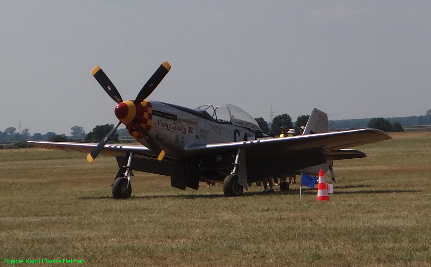 North American P-51 Mustang. 2021 year. Photo by Karol Placha Hetman