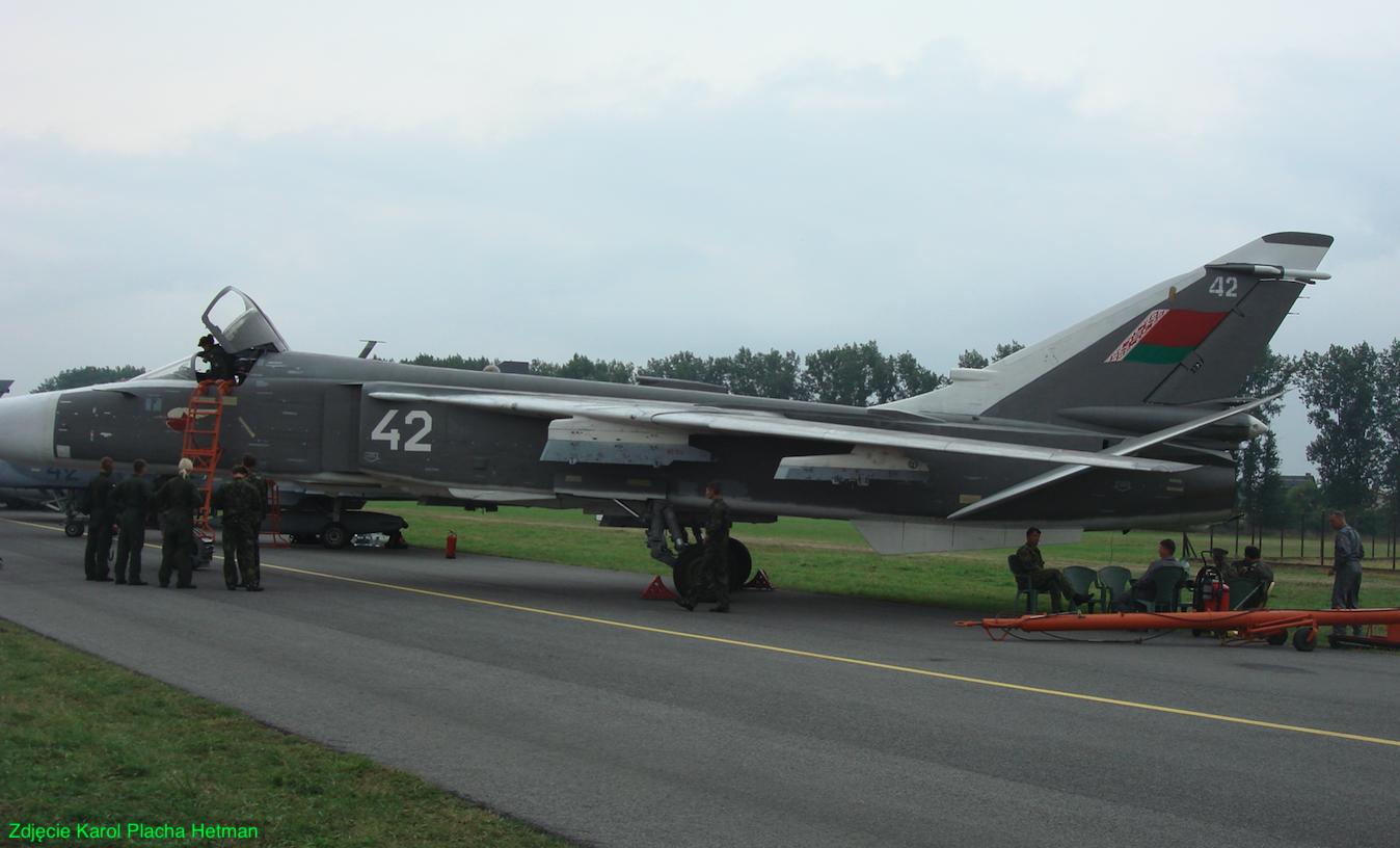 Suchoj Su-24. 2009 rok. Zdjęcie Karol Placha Hetman