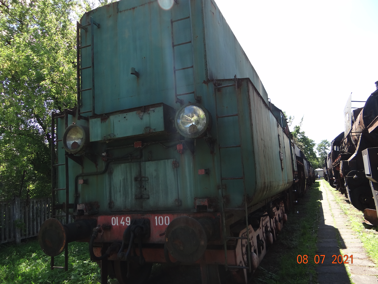 Ol49-100 steam locomotive. 2021. Photo by Karol Placha Hetman