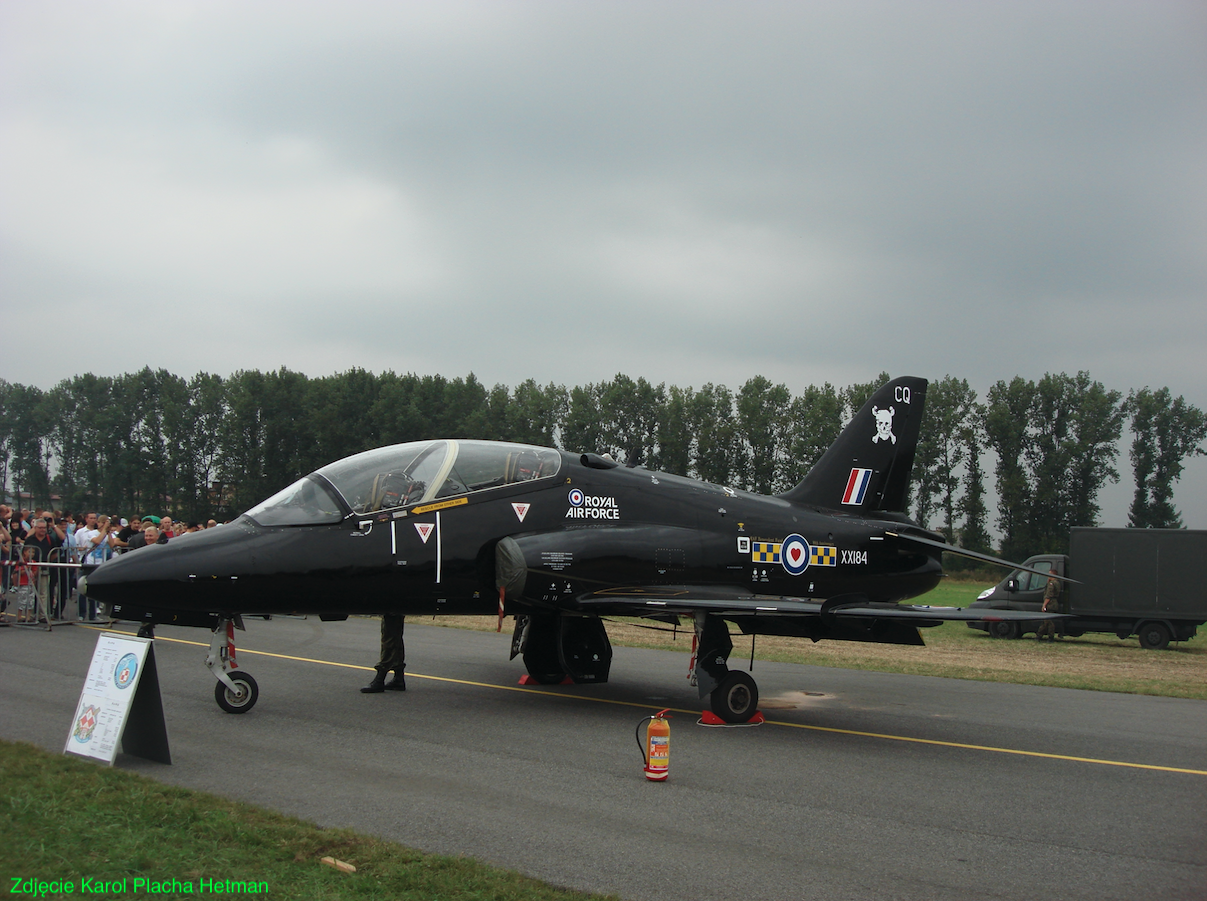 BAE Hawk. 2009 rok. Zdjęcie Karol Placha Hetman