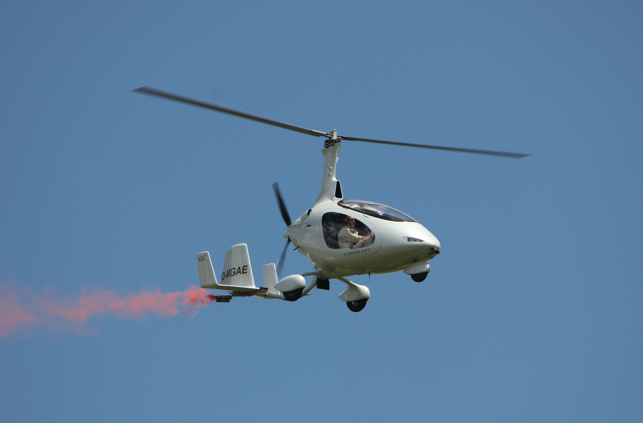 Wiatrakowiec Cavalon D-MGAE. 2017 rok. Zdjęcie Waldemar Kiebzak