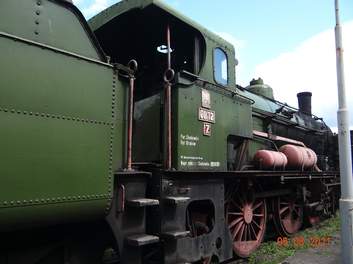 Ol12-7 steam locomotive. 2021. Photo by Karol Placha Hetman