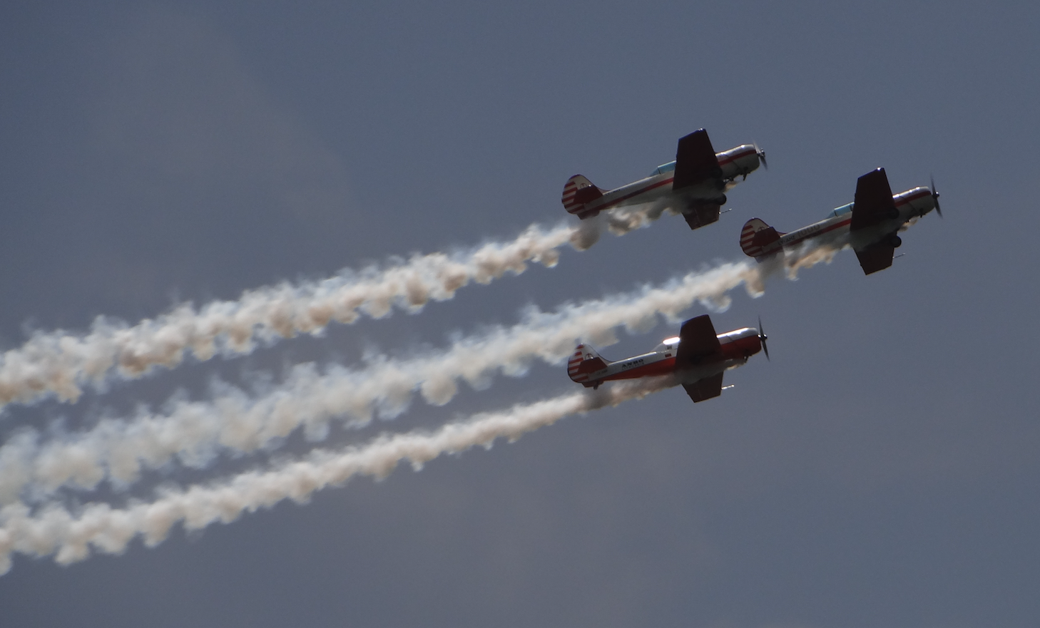 Jak-52. Mazury Air Show 2018. Zdjęcie Karol Placha Hetman