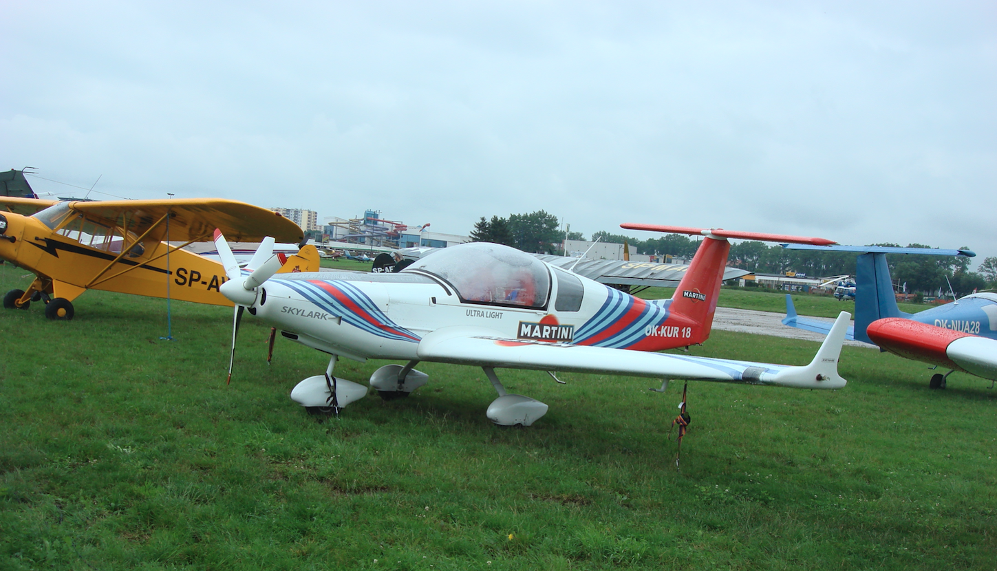 Dova DV-1 Skylark, OK-KUR18. 2009 rok. Zdjęcie Karol Placha Hetman