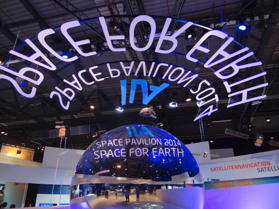 ILA Cosmonautics Pavilion - Space for Earth. 2014 year. Photo by Karol Placha Hetman