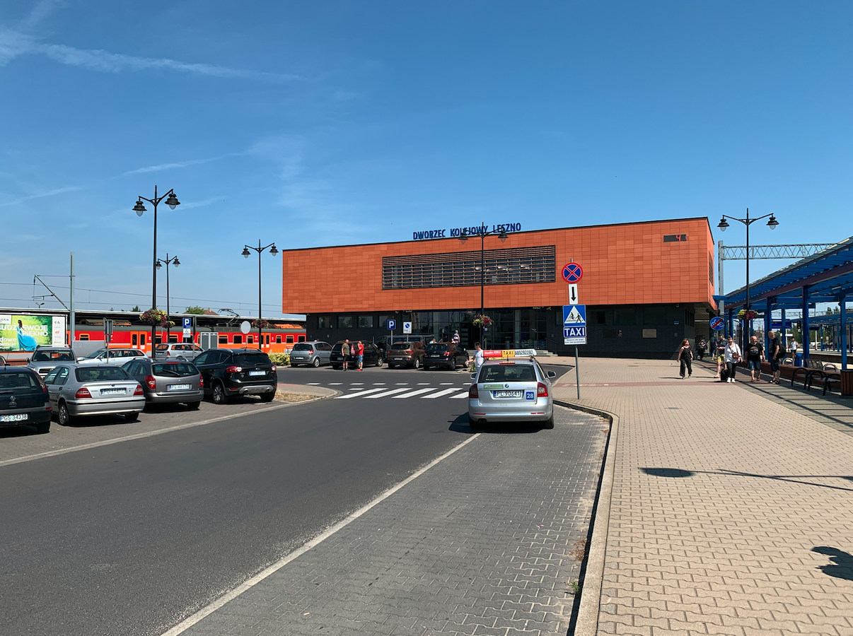 Leszno train station. 2021. Photo by Karol Placha Hetman