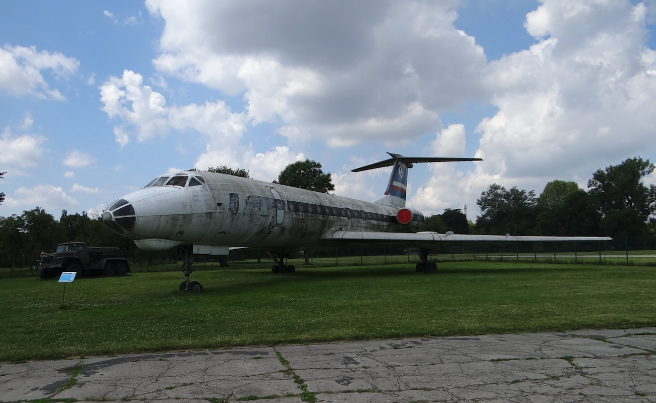 Tu-134 A SP-LHB w Muzeum Lotnictwa Polskiego w Krakowie. 2017 rok. Zdjęcie Karol Placha Hetman