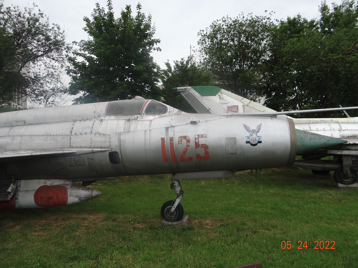 MiG-21 R nb 1125. 2022 rok. Zdjęcie Karol Placha Hetman