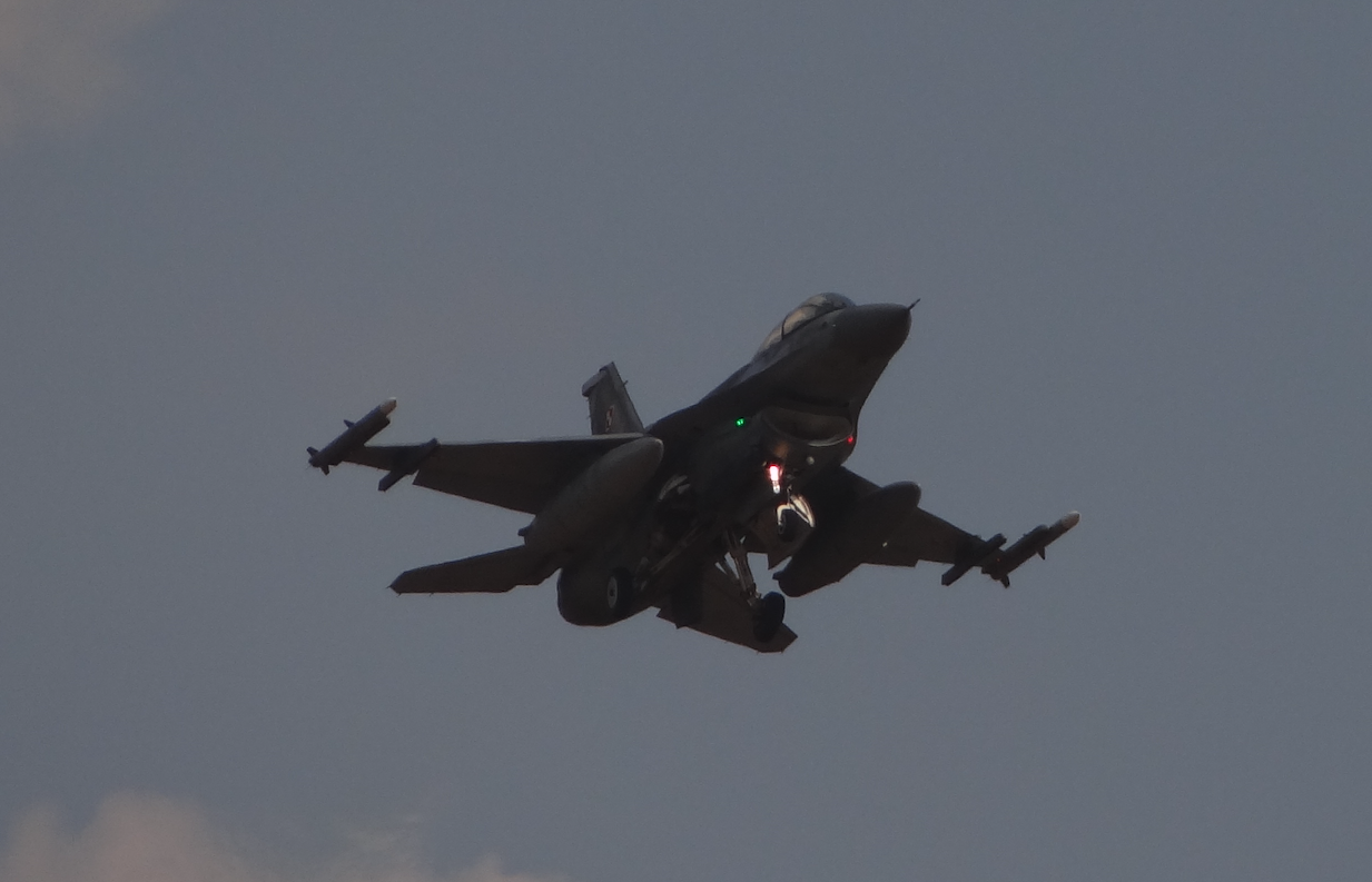 F-16 Jastrząb. 2019 rok. Zdjęcie Karol Placha Hetman