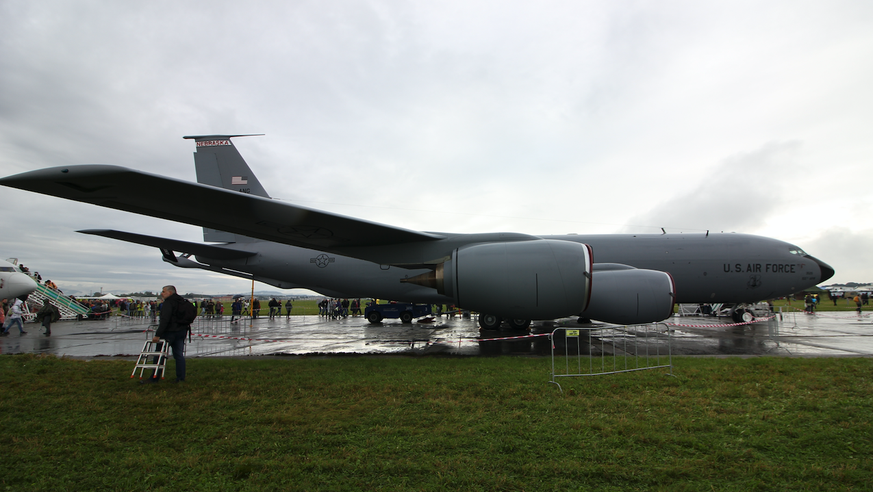 Boeing KC-135 R Stratotanker. 2016 rok. Zdjęcie Karol Placha Hetman