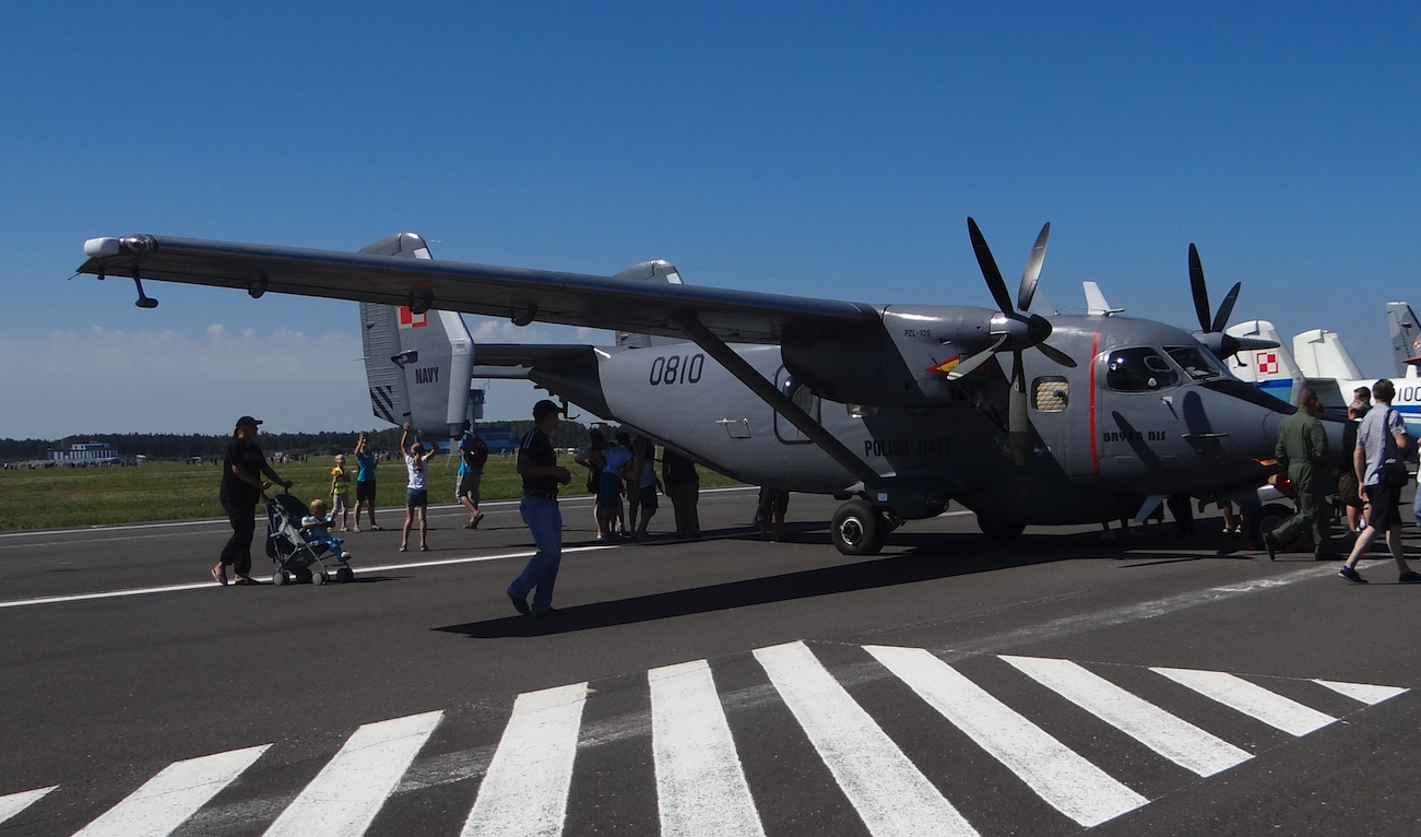 PZL M-28 Bryza bis nb 0810 z radarem. 2014 rok. Zdjęcie Karol Placha Hetman