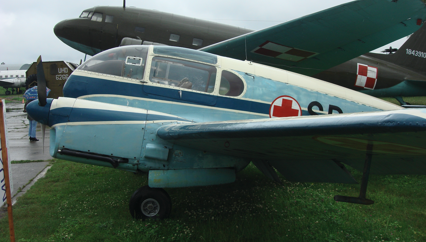 Aero Ae-45 SP-LXH. 2009 rok. Zdjęcie Karol Placha Hetman