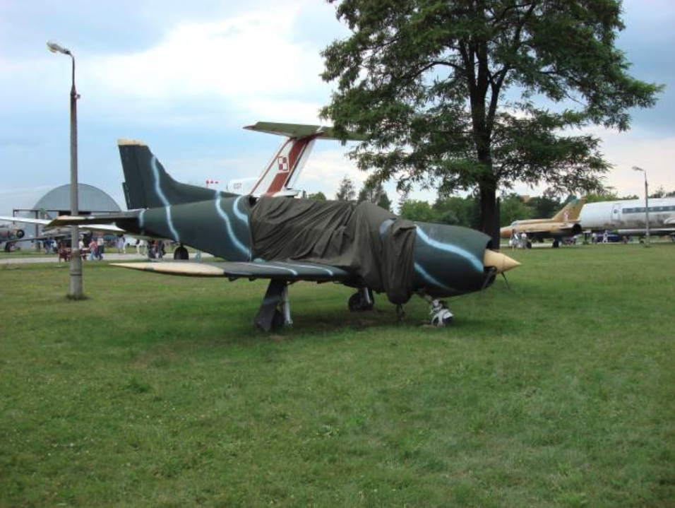 PZL-130 No. 003 in the museum in Czyżyny. 2007. Photo by Karol Placha Hetman