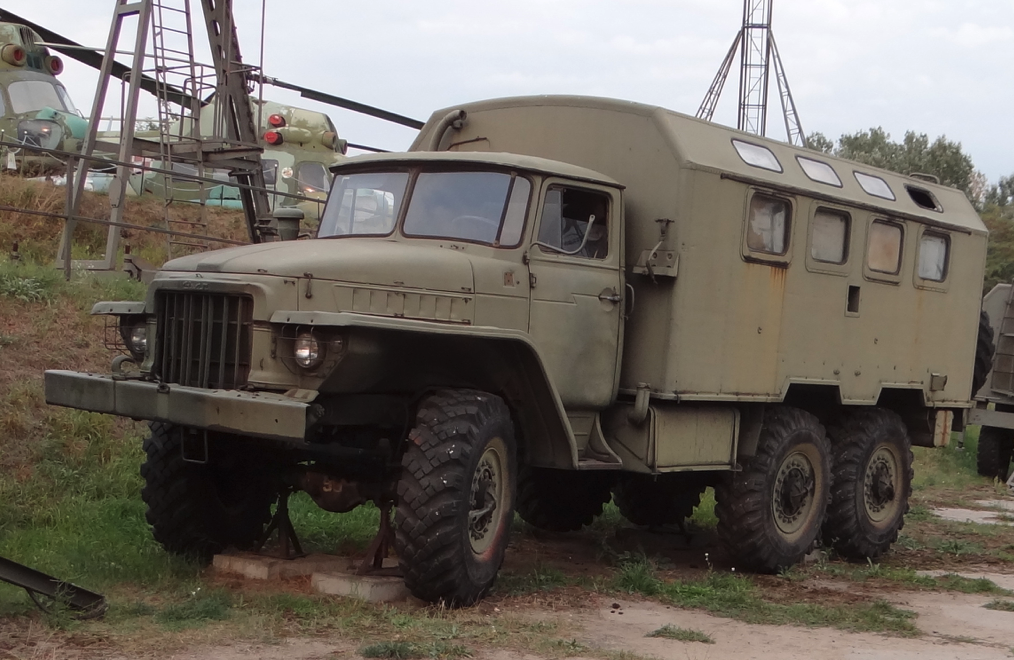 URAL-375 wóz techniczny. 2012 rok. Zdjęcie Karol Placha Hetman