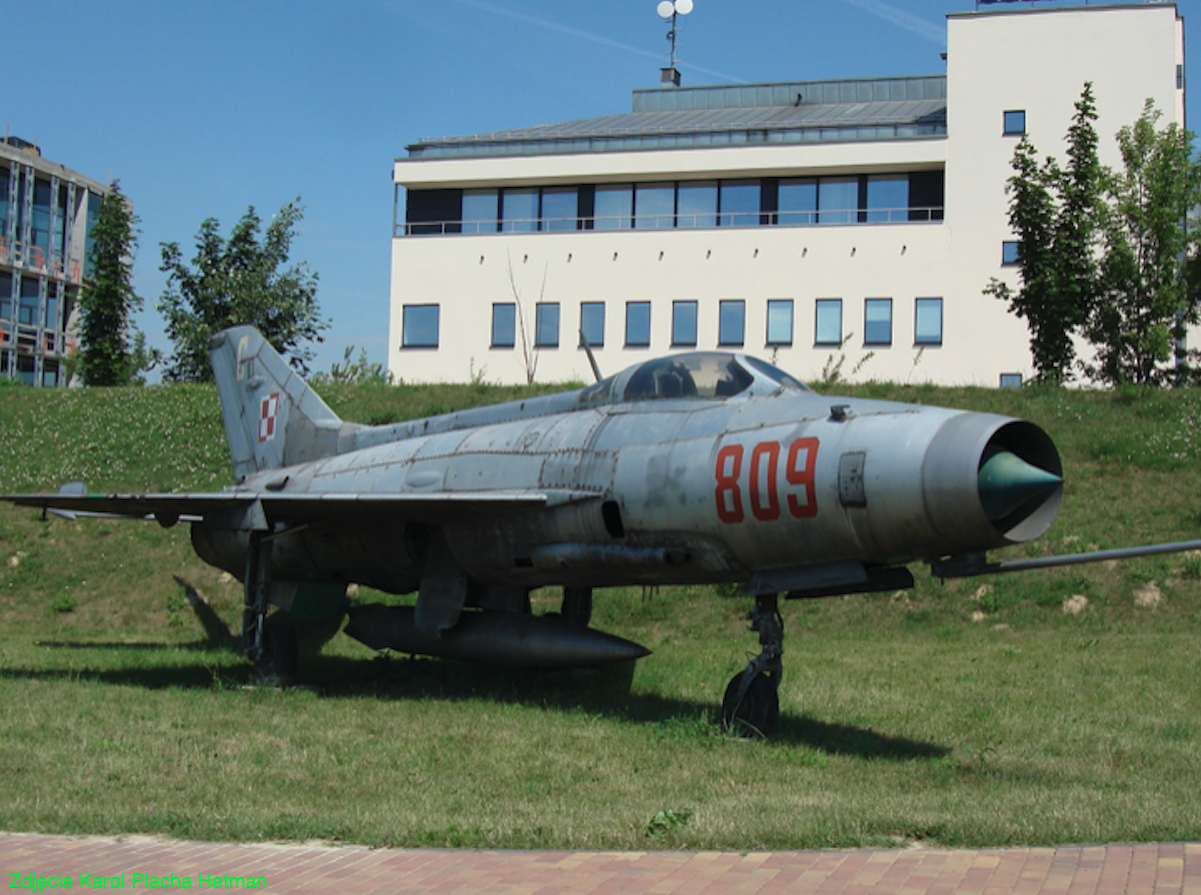 MiG-21 F-13 nb 809. 2011 year. Photo by Karol Placha Hetman