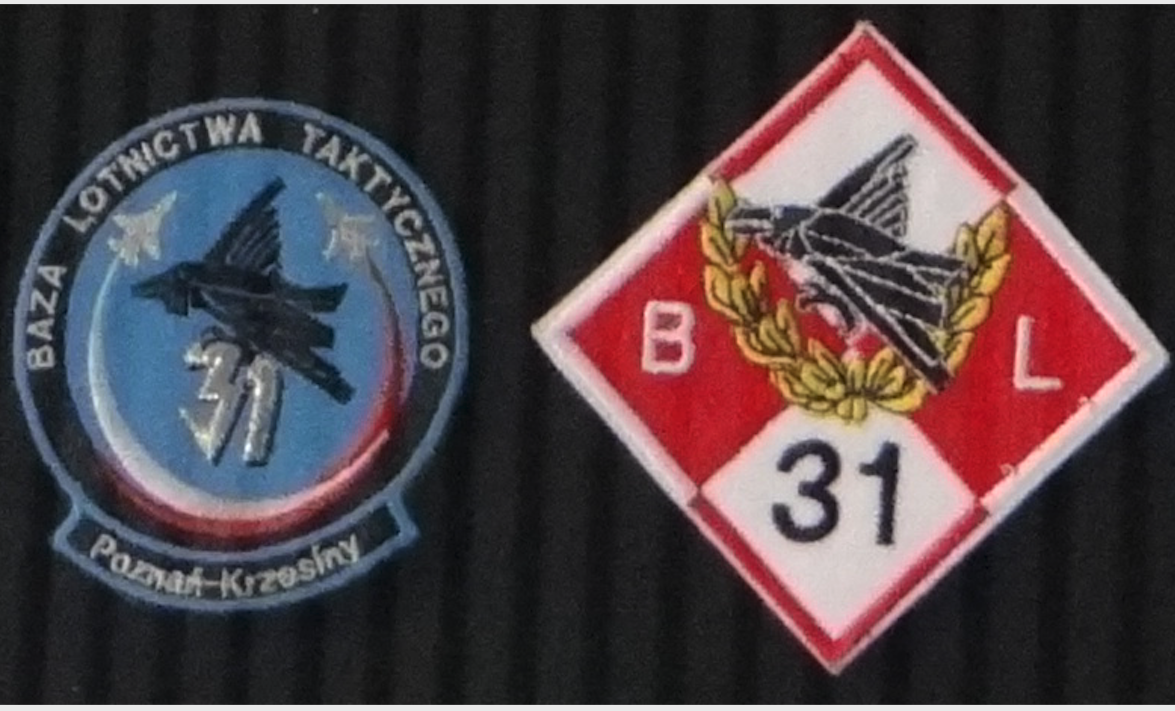 Emblem of the 31st Air Base in Krzesiny