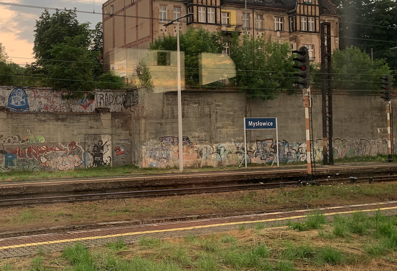 Mysłowice Railway Station. 2021. Photo by Karol Placha Hetman