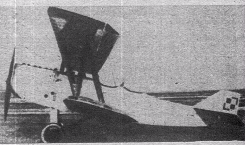 Samolot Bartel BM-5b na Lotnisku Ławica. 1928 rok. Zdjęcie muzeum historyczne