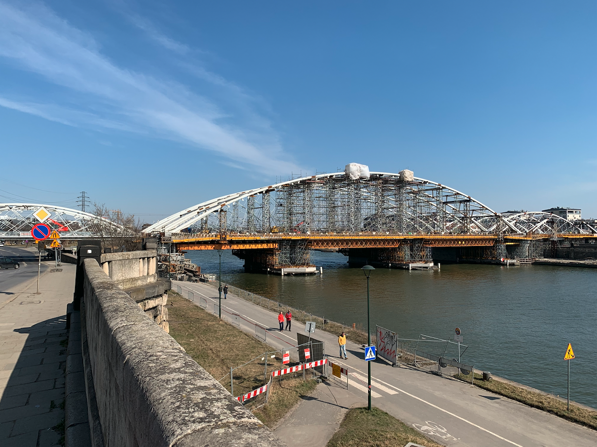 Railway bridge. April 2022. Photo by Karol Placha Hetman