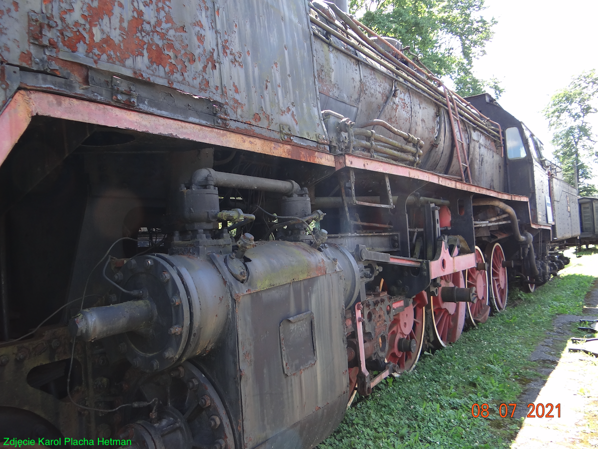 Polish Ty37-17 steam locomotive. 2021 year. Photo by Karol Placha Hetman