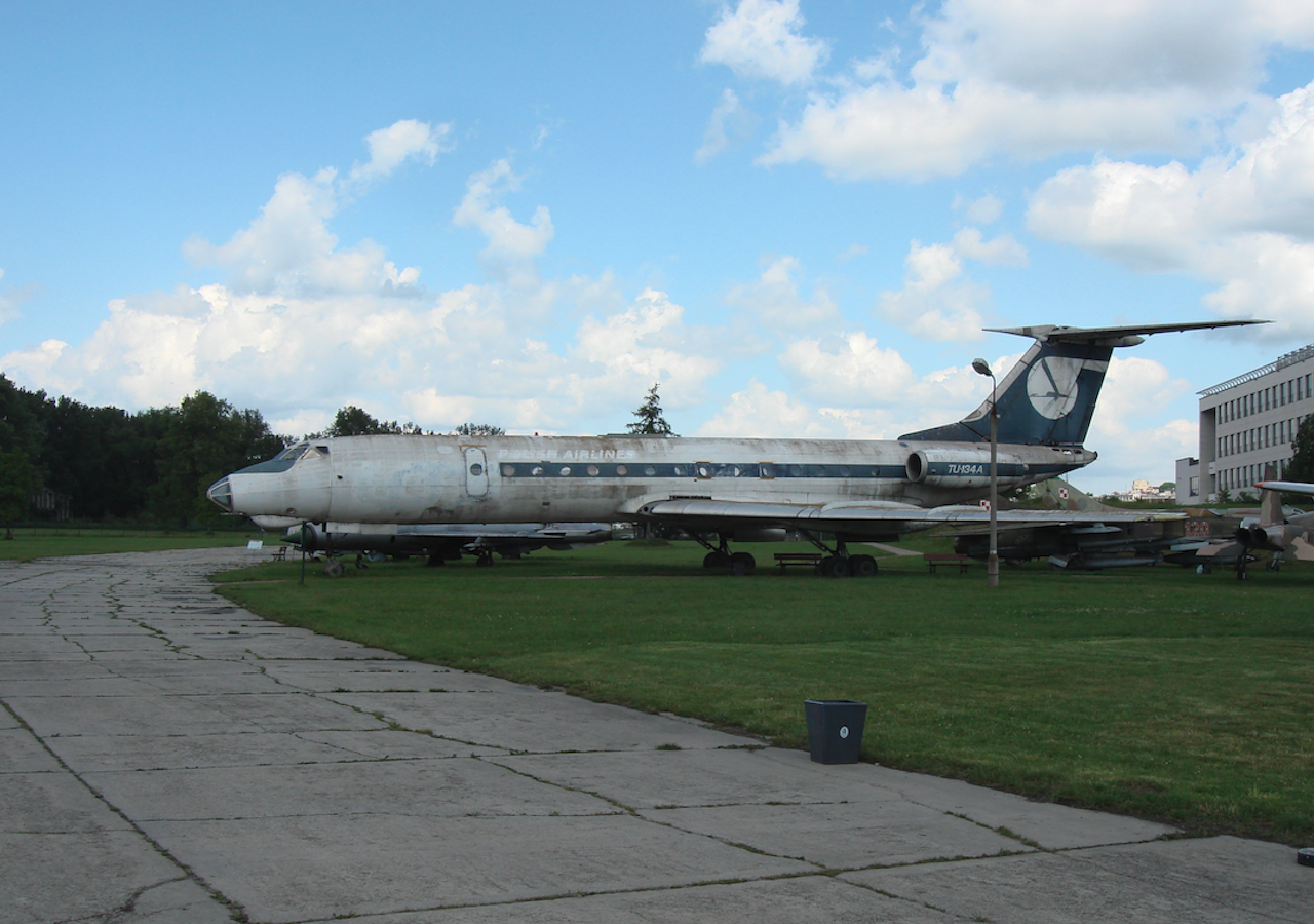 Tupolew Tu-134 A SP-LHB. 2008 rok. Zdjęcie Karol Placha Hetman