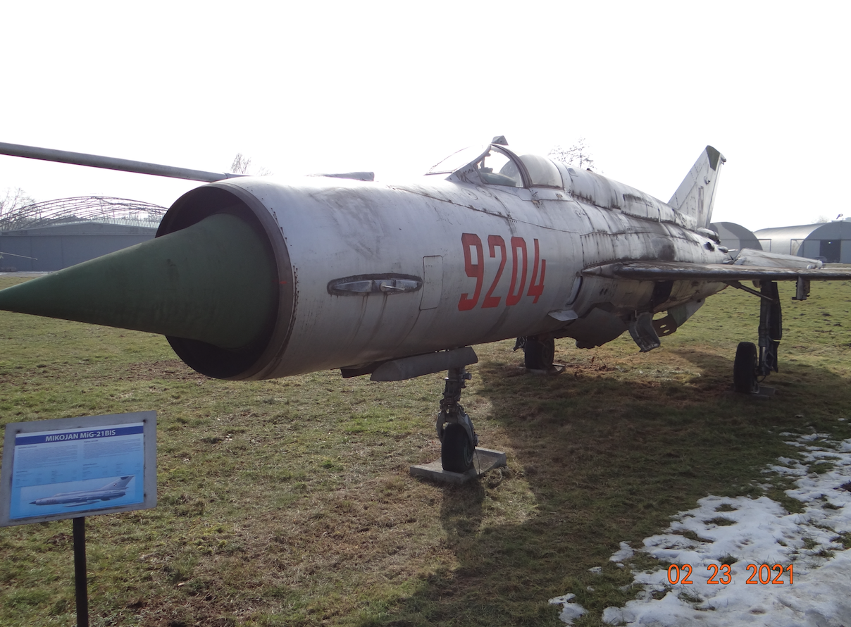 MiG-21 bis nb 9204. 2021 year. Photo by Karol Placha Hetman