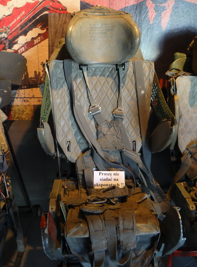 KM-1 catapult seat used in MiG-21 M. 2017. Photo by Karol Placha Hetman