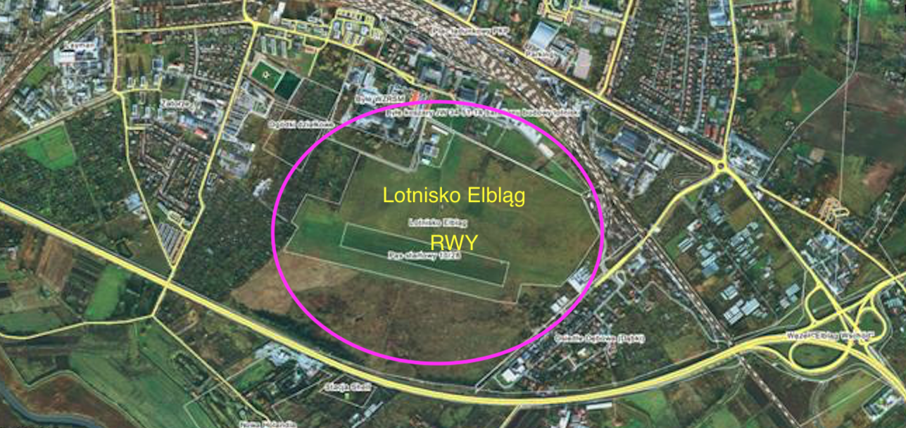 Lotnisko Elbląg. 2013 rok. Praca Karol Placha Hetman