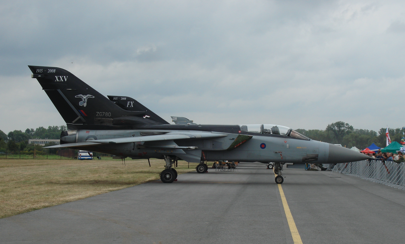 Tornado ADV F.3 nr ZG780. Wielka Brytania. 2007 rok. Zdjęcie Karol Placha Hetman