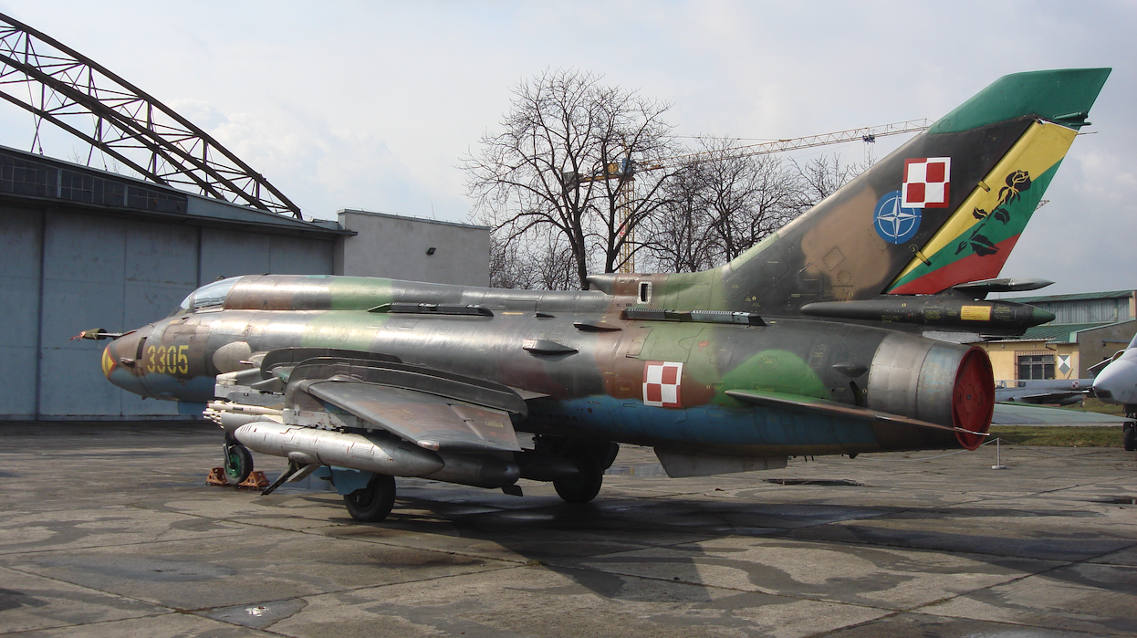 Su-22 M 4 No. 3305 Czyżyny. 2009. Photo by Karol Placha Hetman