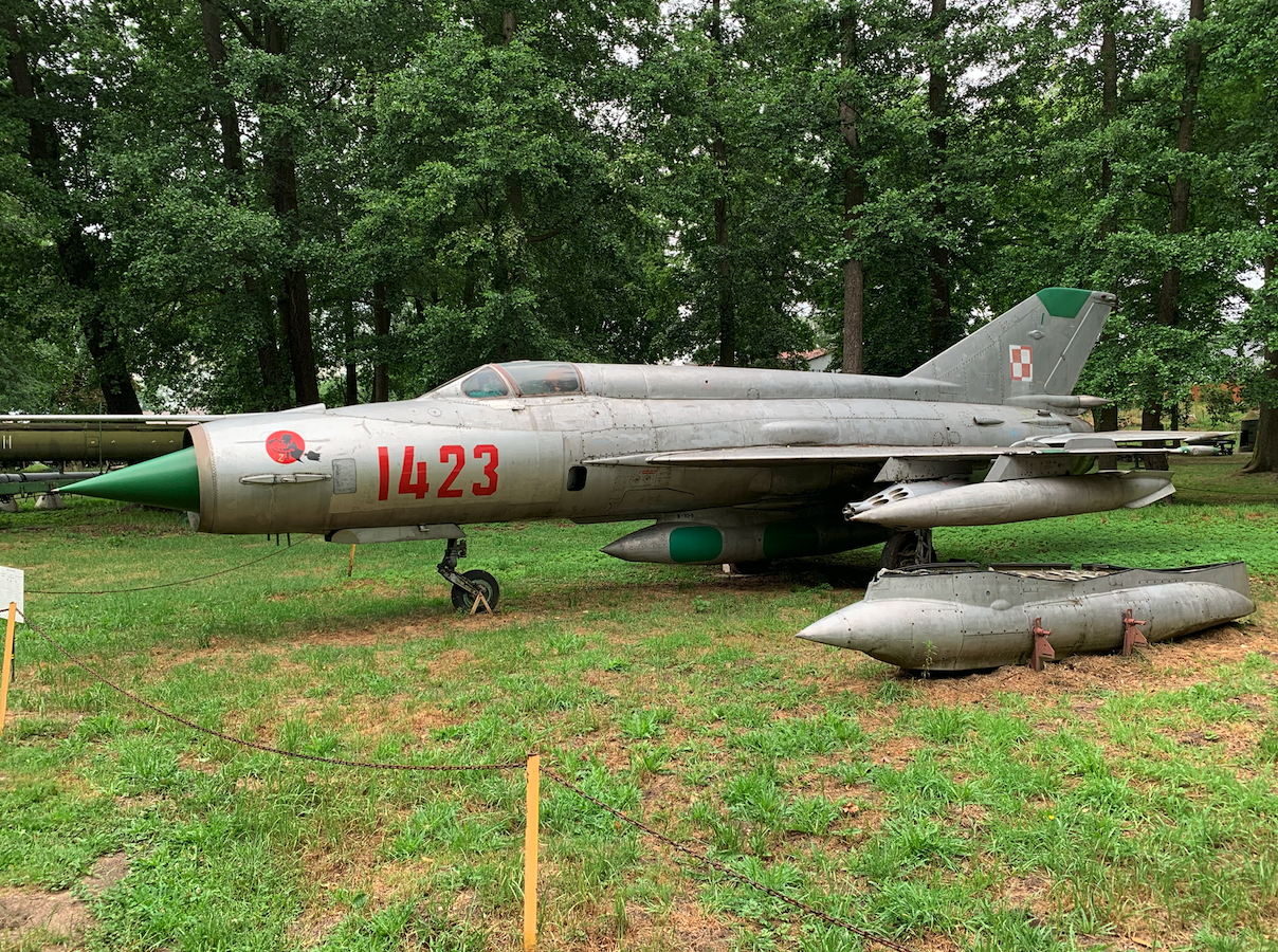 MiG-21 R nb 1423. 2022 year. Photo by Karol Placha Hetman