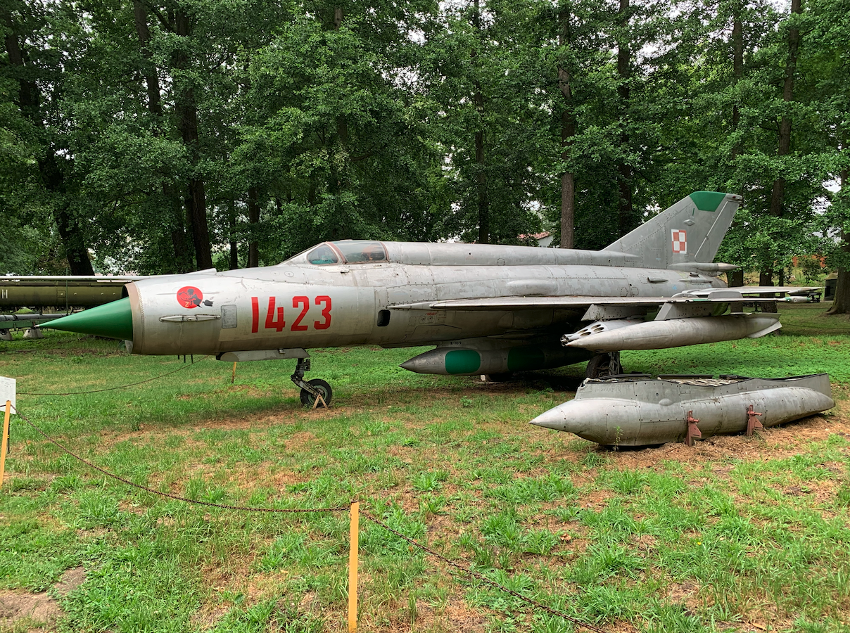 MiG-21 R nb 1423. 2022 rok. Zdjęcie Karol Placha Hetman