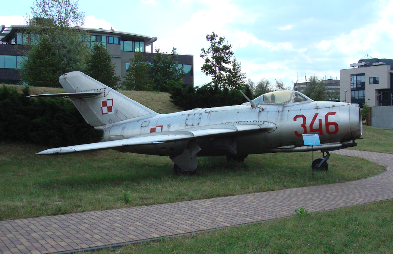 MiG-15 nb 346. 2007 rok. Zdjęcie Karol Placha Hetman