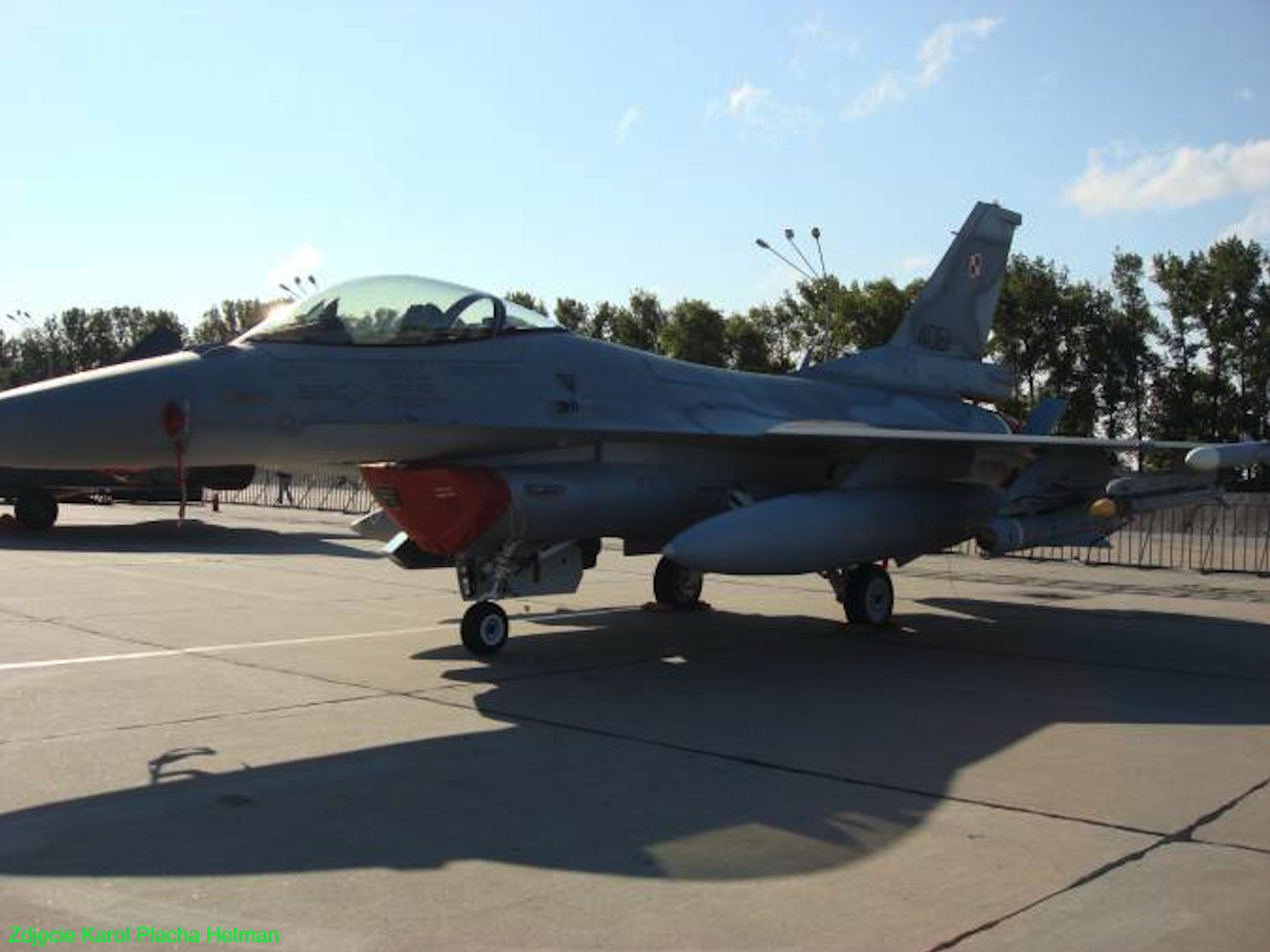 F-16 C Block 52+ nb 4061. 2008 rok. Zdjęcie Karol Placha Hetman