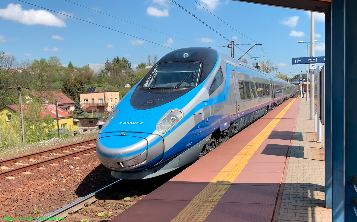 ED250-001 Pendolino. 2023 rok. Zdjęcie Karol Placha Hetman