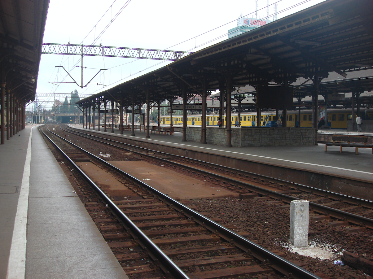 Gdańsk Central Railway Station. 2011 year. Photo by Karol Placha Hetman