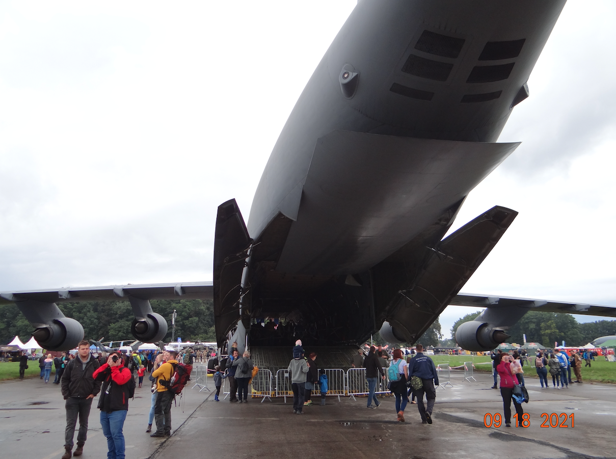 Lockheed C-5 M Galaxy. 2021 rok. Zdjęcie Karol Placha Hetman