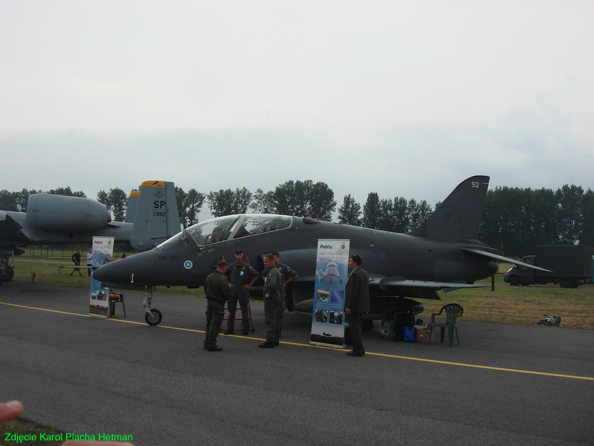 BAE Hawk. 2009 rok. Zdjęcie Karol Placha Hetman