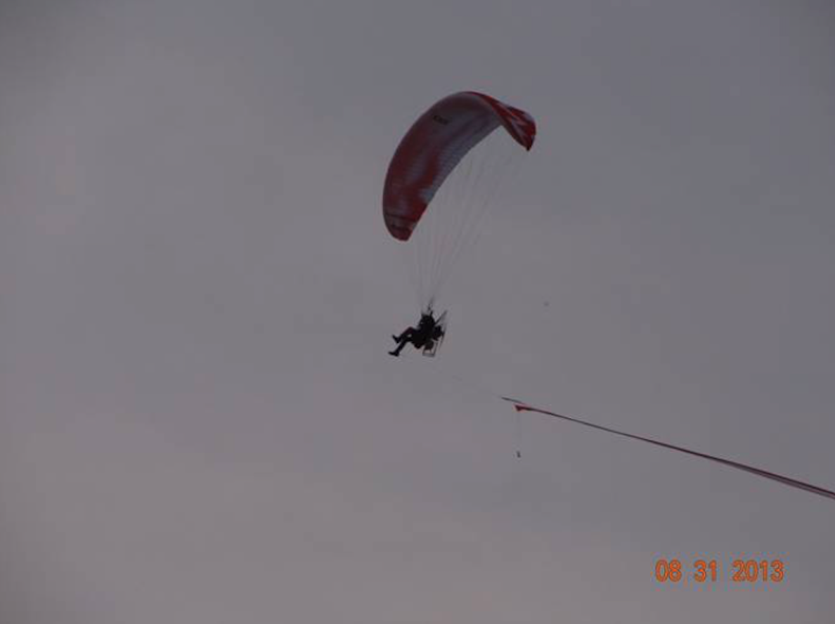 Hang glider. 2013 year. Photo by Karol Placha Hetman