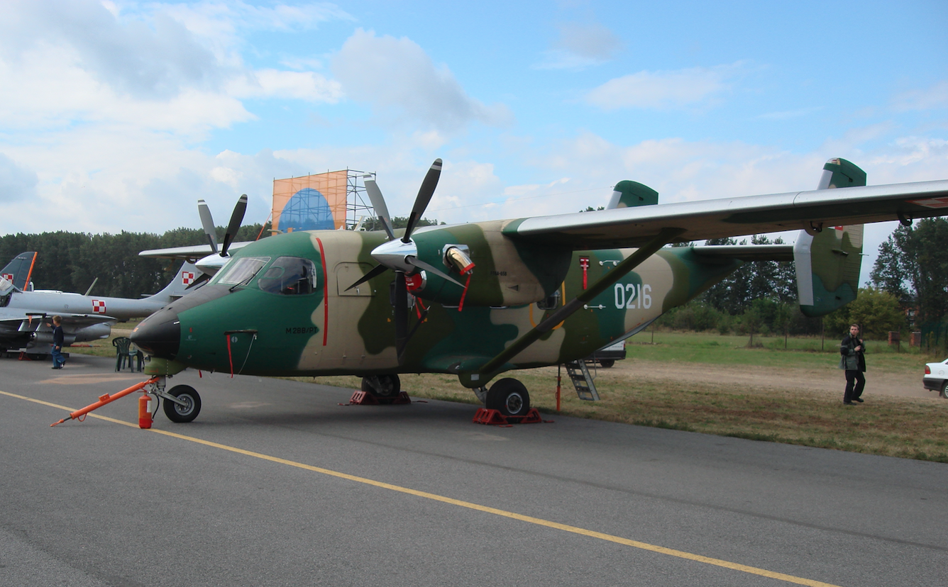 PZL M-28 B/PT nb 0216. 2007 rok. Zdjęcie Karol Placha Hetman