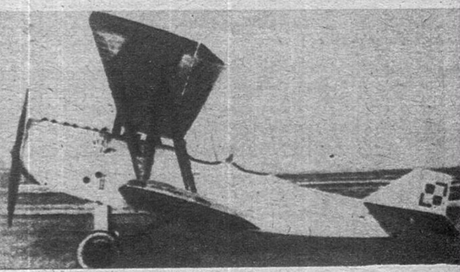 Bartel BM-5b plane at the Ławica airport. 1928. Photo of LAC