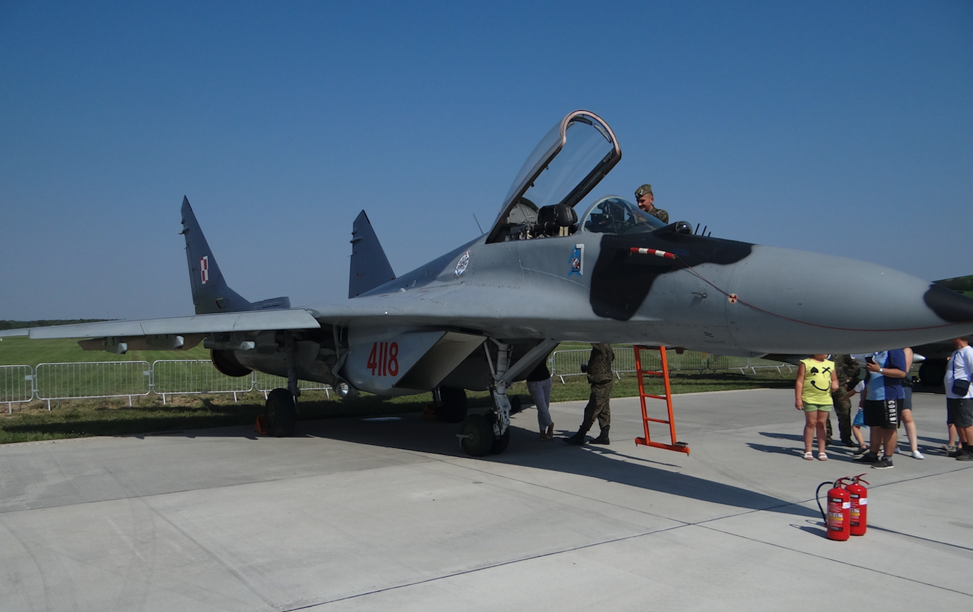 MiG-29 nb 4118. 2018 rok. Zdjęcie Karol Placha Hetman