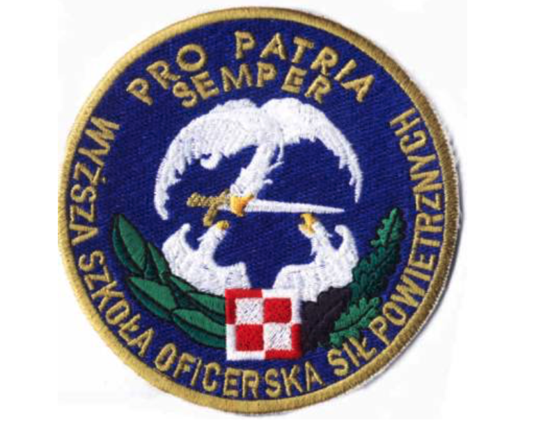 Godło Wyższej Szkoły Oficerskiej Sił Powietrznych. 1994 rok.