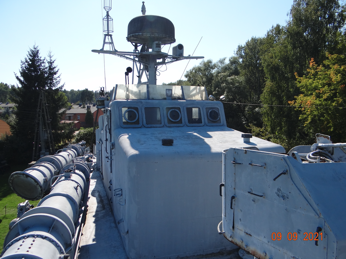 The torpedo boat ORP "Courageous". 2021. Photo by Karol Placha Hetman