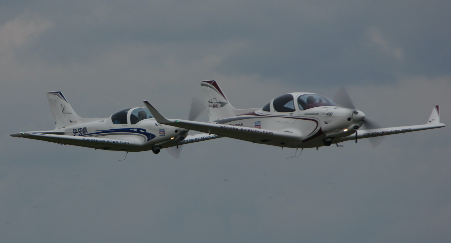 Alpi Aviation Pioneer 300 STD, Alpi Aviation Pioneer 400. 2017 rok. Zdjęcie Waldemar Kiebzak