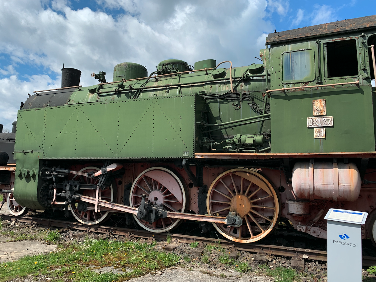 Steam locomotive OKl27-41. 2021. Photo by Karol Placha Hetman