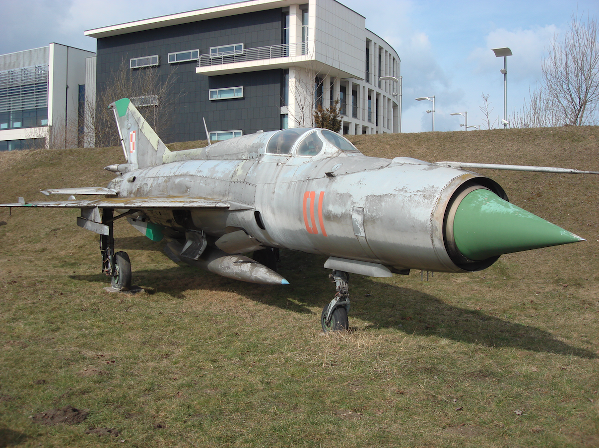 MiG-21 PFM nb 01. 2009 year. Photo by Karol Placha Hetman